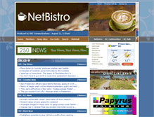 Tablet Screenshot of netbistro.com